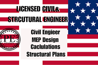 sign stamp structural engineer south carolina florida for city permit in 24hours