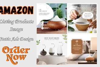 do amazon listing images design, amazon infographic, product listing images