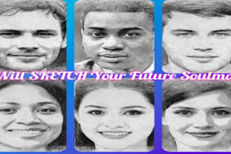 provide a detailed psychic reading and drawing of your true love