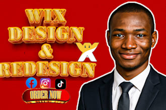 design,redesign,or build a professional wix website or wix studio site