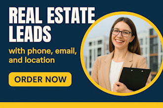 do real estate leads, solar leads, property research