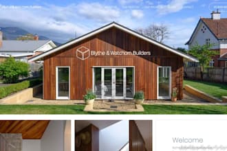 design a responsive wordpress website for australian builders or agents