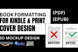 do kindle and print book design amazon kdp book formatting kdp book publishing