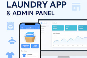 develop mobile apps for laundry businesses
