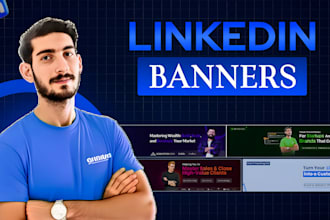 design custom linkedin banner to boost your personal brand