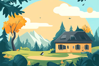 design flat vector illustrations