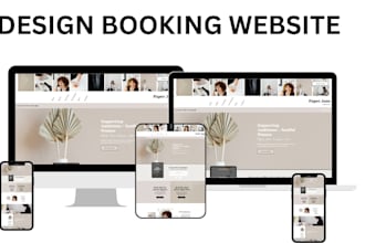 design redesign squarespace wix hotel car rentals property booking website