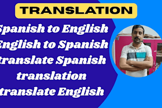 translate  from english to spanish