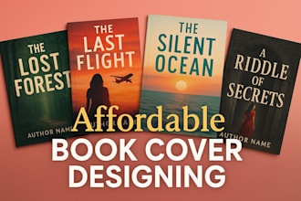 design a nonfiction book or ebook cover in 24 hours
