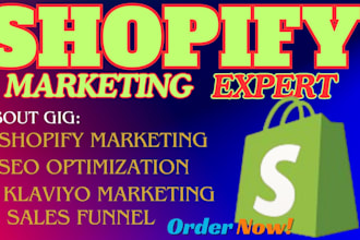 setup facebook account ads page SEO ebay promotion for shopify sales