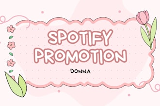 do spotify music promotion and organic spotify album promotion