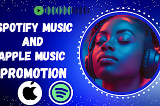 do targeted spotify music and apple music promotion with playlist promotion