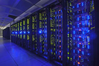 cgi ai data  center, storage room, 3d server room, 3d warehouse, operating room