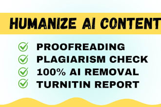 detect, edit and humanize ai content within one hour