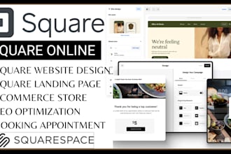 design square website square online website design square online store redesign