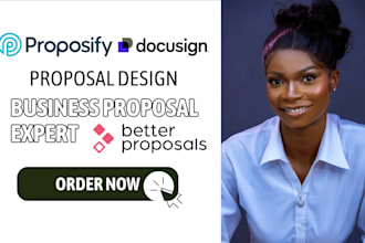 create business proposal design with proposify docusign pandadoc jotform