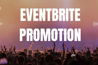 be your manager in design an event promotion  eventbrite webinar