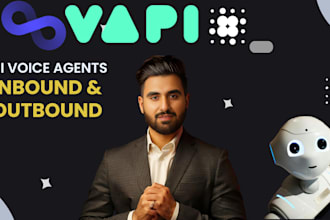 make an ai voice agent using vapi, bland, retell
