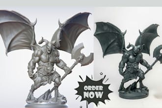 do 3d print and paint miniatures warhammer 40k mini