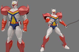 sculpt 3d articulated action figures custom animal toy model character design