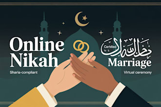 facilitate muslim online marriage with proper islamic procedure