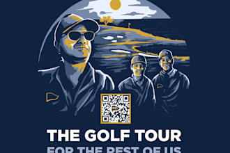 design a social vibes t shirt flex golf tour or players brand