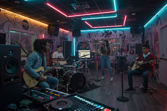 mix and master any song or audio track including podcasts
