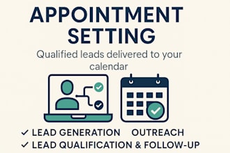 appointment setting management outreach lead inbound e lead generation