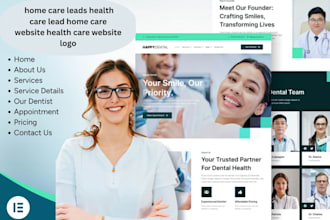caregivers, nurses, healthcare assistants leads homecare healthcare website