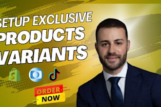 setup shopify sales channel and product variant with globo, tiktok shop, swtach