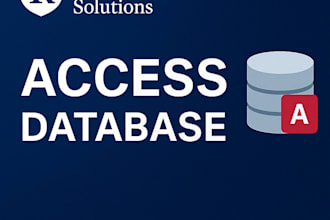 access database with search and reports