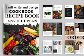 write, format, and design your custom cookbook or recipe ebook, and formatting