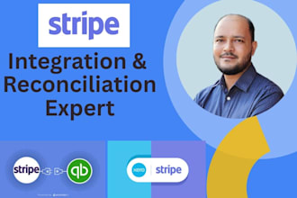 do stripe integration and reconciliation in xero, quickbooks