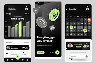 do crypto wallet app, fintech app, blockchain trading app, money transfer app
