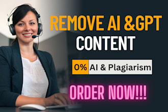 remove ai, humanize and fact check your ai written research or  content