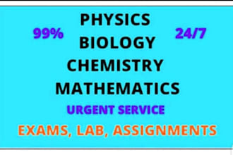 be your math chemistry physics statistics calculus discrete math tutor