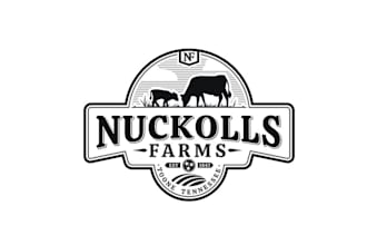 design spotless creative cattle farming logo