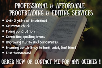 flawlessly proofread and edit your ebook fast