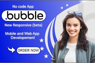 design and develop your custom bubble io website or app