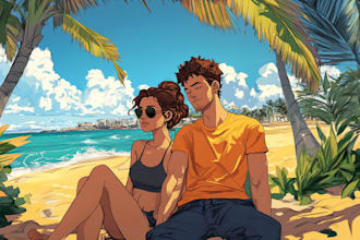 draw your story into comic, manga, or anime style