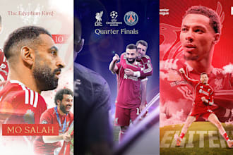 design athletic posters and sports flyers