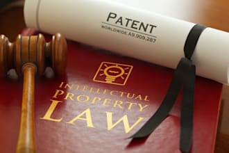 be patent and trademark attorney lawyer for utility patent filing and design