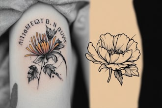 create your unique minimalist tattoo design