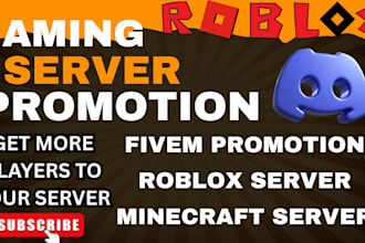 do discord promotion, discord advertising, game server promotion