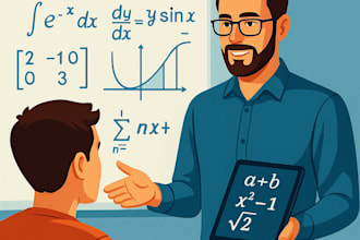 tutor you in advanced high school or college math