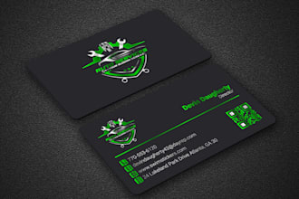 design unique and professional business card design