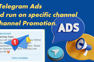 run telegram ads for grow your channel