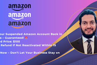 reinstate your amazon account ex amazon specialist fast and guaranteed recovery