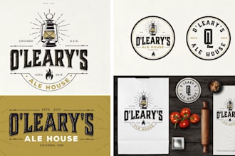 design a timeless vintage logo with a classic touch