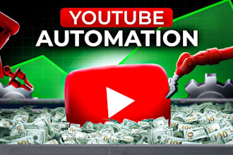 help you with your youtube channel automation and setup